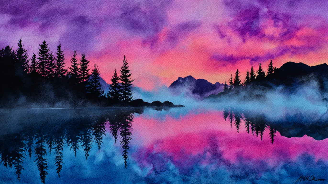 21 Lovely Small Watercolor Art Ideas For Quick Sessions (22)