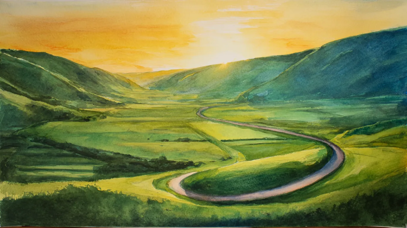 24 Trendy Watercolor Nature Ideas Beginners Love (25)